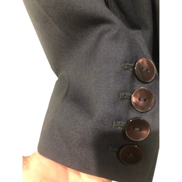 EUC Jones New York Suit Separates Navy Size 16W Jacket 22W Suit Pants - Picture 5 of 11